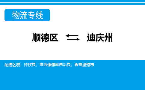 顺德区到迪庆州物流专线-顺德区至迪庆州货运,顺德区到迪庆州货运物流