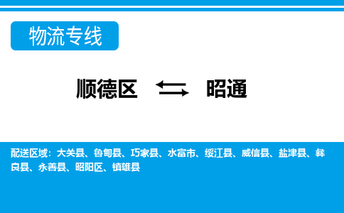 顺德区到昭通物流专线-顺德区至昭通货运,顺德区到昭通货运物流