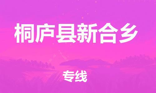 番禺区到桐庐县新合乡物流专线-番禺区至桐庐县新合乡运输公司-番禺到华东物流