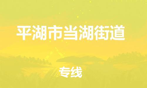 番禺区到平湖市当湖街道物流专线-番禺区至平湖市当湖街道运输公司-番禺到华东物流