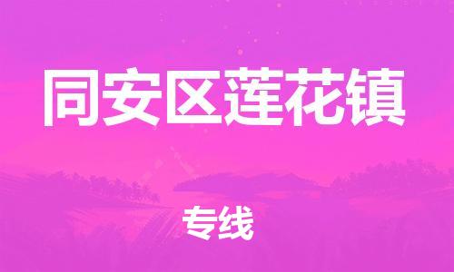 番禺区到同安区莲花镇物流专线-番禺区至同安区莲花镇运输公司-番禺到华东物流