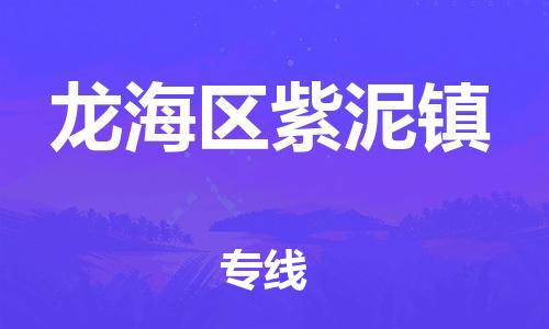 番禺区到龙海区紫泥镇物流专线-番禺区至龙海区紫泥镇运输公司-番禺到华东物流