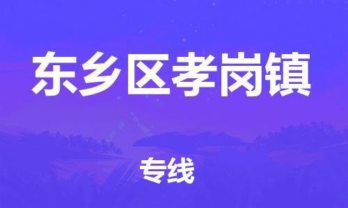 番禺区到东乡区孝岗镇物流专线-番禺区至东乡区孝岗镇运输公司-番禺到华东物流