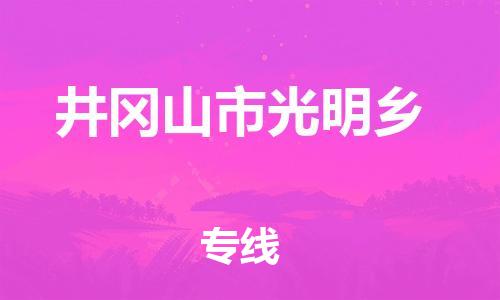 番禺区到井冈山市光明乡物流专线-番禺区至井冈山市光明乡运输公司-番禺到华东物流