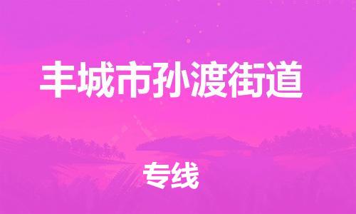 番禺区到丰城市孙渡街道物流专线-番禺区至丰城市孙渡街道运输公司-番禺到华东物流