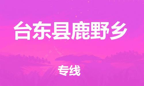 番禺区到台东县鹿野乡物流专线-番禺区至台东县鹿野乡运输公司-番禺到华东物流